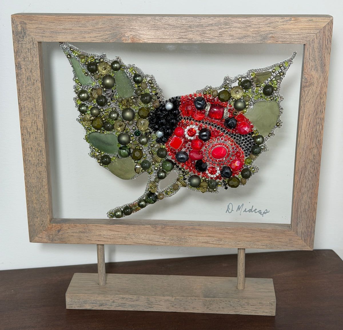 olive sea glass